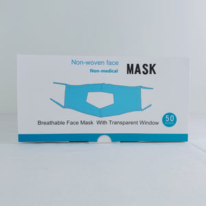 Face Masks with Transparent Window