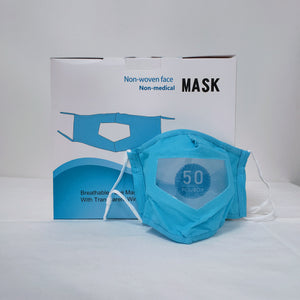 Face Masks with Transparent Window